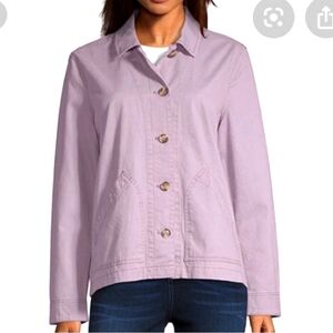 Jacket Ana, size M, lilac color, 100% cotton.